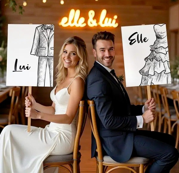 Animation jeu et quiz personnalisé menée par le DJ Event40 devant les invités d'un mariage
